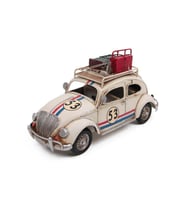 1510E-5164 DEKORATİF METAL ARABA BİBLO