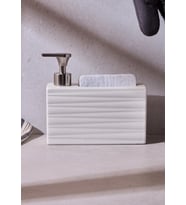 ASH Beige 750 ml Porselen Mutfak Sıvı Sabunluk