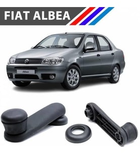 Fiat Albea Cam Açma Kolu Siyah Adet 719577614 M1275-2