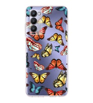 PrintiFy Tecno Camon 18 ile Uyumlu Water Color 2  Kamera Korumalı Şeffaf  Kılıf