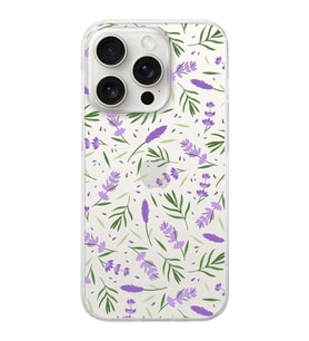 PrintiFy Apple  iPhone 15 Pro Max ile Uyumlu 1mm Slim Fit Water Color 3 Baskılı Şeffaf  Kılıf