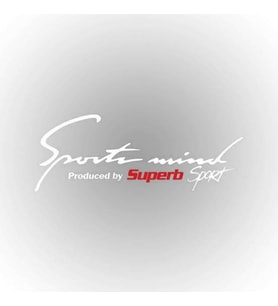 Superb Sports Mind Oto Sticker 30 cm x 11 cm yazı 451