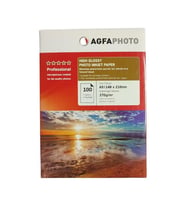 Agfa Photo Paper High Glossy 15x21(A5) 270gr (100 Adet)