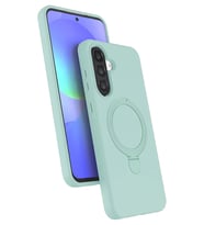 Mey İthalat® Samsung Galaxy A37 5G Regal Magsafe Standlı Kapak - Su Yeşili