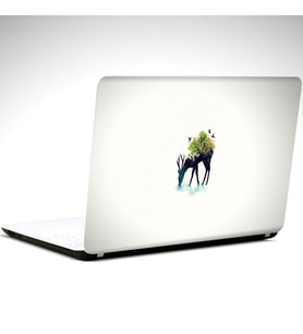 Geyik 2 Laptop Sticker 13 İnch (34X24CM)
