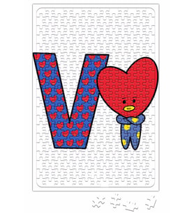 Bts Meets Bt21 V Puzzle 240 Parça Yapboz