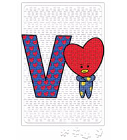 Bts Meets Bt21 V Puzzle 240 Parça Yapboz