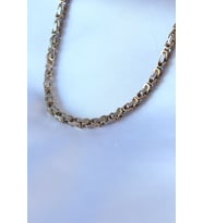 316L Çelik Mix Renk Kral Zincir Model Erkek Kolye TJ-ERK1321
