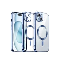 Mey İthalat® iPhone 15 Kılıf Kross Magneticsafe Kapak - Sierra Blue
