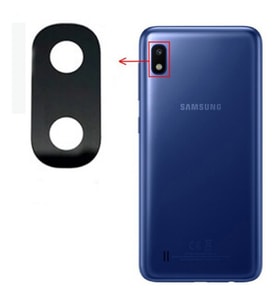 Samsung A10 Kamera Camı