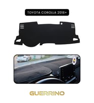 TOYOTA Corolla  (2018+)TORPİDO KORUMA HALISI SİYAH KENAR