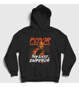 Presmono Unisex Siyah Emperor Ufc Mma Fedor Emelianenko Kapüşonlu Sweatshirt 508277tt