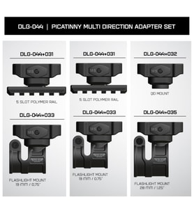 DLG Tactical Çok Yönlü Picatinny Adaptör Seti DLG-044