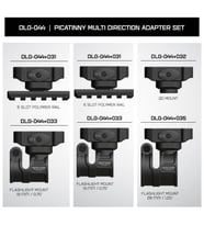 DLG Tactical Çok Yönlü Picatinny Adaptör Seti DLG-044