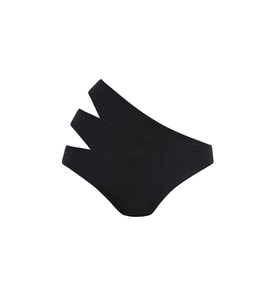Fresh 3lü Pamuklu Siyah Slip Külot