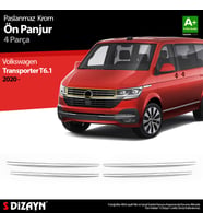 VW Transporter T6.1 Krom Ön Panjur 4 Prç. 2020 Üzeri