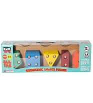 Kumtoys Bul Tak Ahşap Geometric Shapes Puzzle Oyunu Eğitici Oyuncak