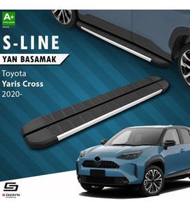 S-Dizayn Toyota Yaris Cross S-Line Aluminyum Yan Basamak 173 Cm 2020 Üzeri A+ Kalite