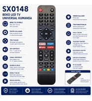 Beko SX0148 Universal Smart TV Kumandası