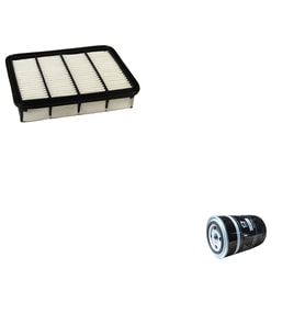 Bosch Filtre Bakım Seti Ford Ranger 2.5 TDCI Dizel 2000-2005 Hava + Yağ filtre