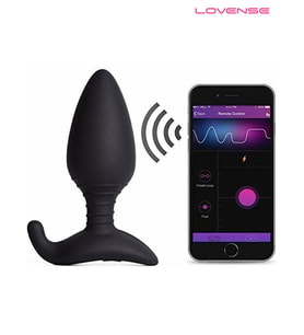 ErosineShop Lovense HUSH App Controlled Ana l Plug 1.75"