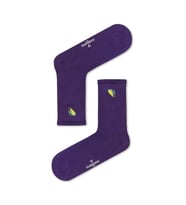 Taco Nakışlı Desenli Spor Çorap
