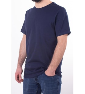 TWİSTER JEANS 1828 LACİVERT BİSİKLET YAKA ERKEK T-SHİRT
