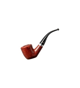 Sarı Yıldız 142 9mm. Filtreli Ebonit Saplı Pipo, Zarif ve Şık Tasarım