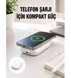 22.5w Süper Hızlı Şarjlı Çok Fonksiyonlu 10000 Mah Powerbank Yeni Nesil