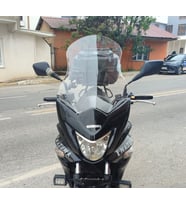MOTOCAM Suzuki İnazuma GW 250F Ön Cam 2012-2017 Model 50cm Şeffaf Renkli 4mm