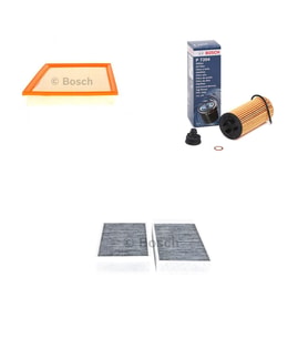 Bosch Filtre Bakım Seti Mini Clubman 1.5 F54 2016+ 136 Beygir Hava + Yağ F. + Polen Filtre Bosch