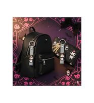 Kuromi & Hello Kitty Lisanslı Silikon Çanta Süsü Anahtarlık