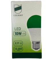 Uzlight 10W(75W) 8200K (Yeşil Işık) E27 Duylu Led Ampul