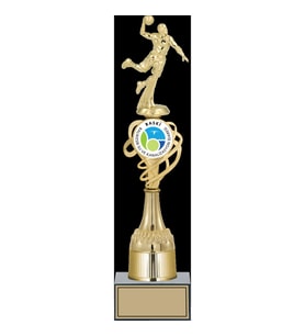 ODAK KUPA - Figürlü Kupalar - Hentbol Figürlü Kupalar FG-033 B - 41 cm