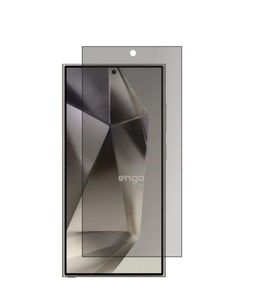 Samsung Galaxy S24 Ultra İle Uyumlu Hayalet Ekran Koruyucu (Siyah)