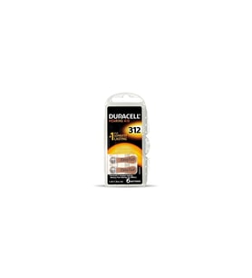 DURACELL 312 İŞİTME CİHAZ KULAK PİLİ 6 PARÇA  KUTU (5343)