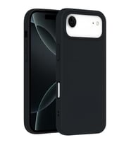 Coverzone iPhone 17 ?le Uyumlu K?l?f Z-Mara Lansman Vieri Tam Koruma Arka Kapak Kamera Koruma �?k?nt?l? P�r�zs�z Y�zey Siyah