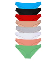Mulvxbrf Brf02 8 Adet Süper Eko Set Likralı Kadın Slip Külot Set 1 (Mulvix)