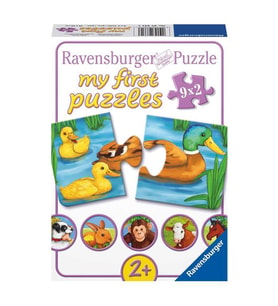 Ravensburger Puzzle 9x2 Parça Hayvanlar 073313
