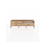 Arges TV Ünitesi Tek Raflı 3 Çekmeceli  176x30x51 Çam-Aytaşı/Çam