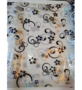 ŞEFFAF MASA ÖRTÜSÜ 1,7 mm 80 cm x 140 cm Kalın DESENLİ Pvc Kaymaz Masa Örtüsü Koruyucu 80 CM X 140 CM (Renksiz)