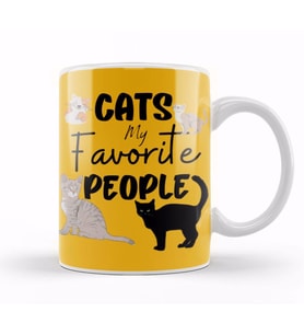 Cat Lover Gifts For   MEN Kupa Bardak Porselen