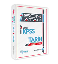 2024 Anamorfik Yayınları KPSS Tarih Son Atak SORU-CEVAP (Beyaz)
