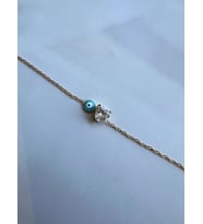 ÇELİK HALHAL MİNİ KALP NAZAR
