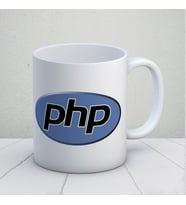 Php Tasarımlı Kupa Bardak (Çok Renkli)