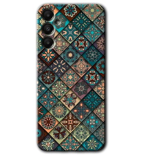 Galaxy A05s Kılıf HD Desen Baskılı Kılıf - Mandala Desen