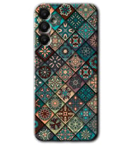 Galaxy A05s Kılıf HD Desen Baskılı Kılıf - Mandala Desen