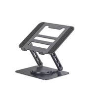 360° Dönen Çelik Laptop Yükseltici Ayarlanabilir Metal Stand