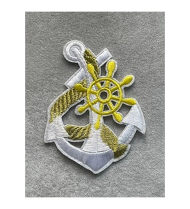 8X6 CM ÇAPA ÜTÜ İLE YAPIŞAN APLİKE YAMA ARMA