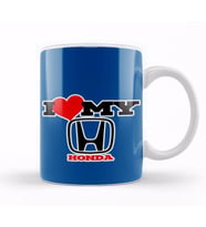I Love My Honda Kupa Bardak Porselen